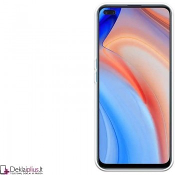 Skaidrus - 1 mm.storio silikoninis dėklas (Oppo Reno 4) Skaidrus - 1 mm.storio silikoninis dėklas (Oppo Reno 4)